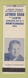 Matchbook Cover - Russ Rubley Councilman Election Long Beach CA