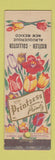 Matchbook Cover - Printzess Women's Clothes Albuquerque NM feature Kistler WEAR