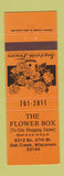 Matchbook Cover - The Flower Box Oak Creek WI