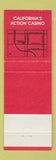 Matchbook Cover - Normandie Casino Gardena CA cards poker
