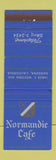 Matchbook Cover - Normandie Cafe Gardena CA