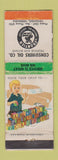 Matchbook Cover - Consumers Oil Frontier Gas Venango NE WORN
