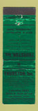 Matchbook Cover - Thurson Dishes Columbus OH WEAR