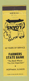 Matchbook Cover - Farmers State Bank Hoffman IL