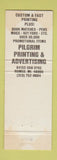 Matchbook Cover - Pilgrim Printing Romeo MI Sex