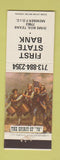 Matchbook Cover - First State Bank Dime Box TX