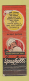 Matchbook Cover - Farino's Overlook Inn Wooster OH WORN Sinclair oil gas