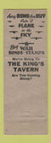 Matchbook Cover - King's Tavern Flint MI WEAR