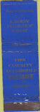 Matchbook Cover - James Johnston Insurance WEAR