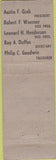 Matchbook Cover - James Johnston Insurance WEAR