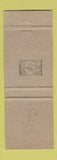 Matchbook Cover - La Central Mexico