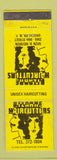 Matchbook Cover - Bizarre Haircutters salon Brooklyn NY WEAR