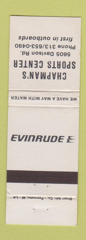 Matchbook Cover - Evinrude Boat Motors Chapman's WEAR