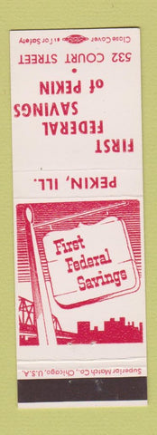 Matchbook Cover - First Federal Savings Pekin IL