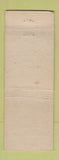 Matchbook Cover - Sabra Black Hawk Johnson City TN WEAR fried chicken