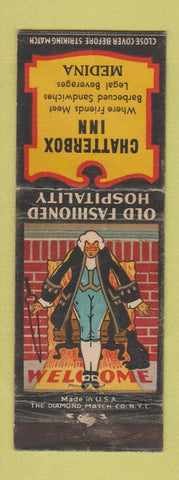 Matchbook Cover - Chatterbox Inn Medina OH WEAR