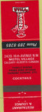 Matchbook Cover - Andy's Village Calgary Alberta motel