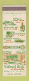 Matchbook Cover - National Bank Rochelle IL