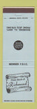 Matchbook Cover - State Bank of Richmond IL WEAR