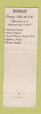 Matchbook Cover - Bingo Hall North Miami Beach FL WEAR
