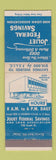 Matchbook Cover - Joliet Federal Savings IL