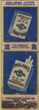 Matchbook Cover - Paul Jones Cigarettes DQ POOR