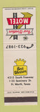 Matchbook Cover - Fort Worther Motel Fort Worth TX Best Western