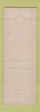 Matchbook Cover - Hotel Mayfair Dallas TX WEAR