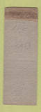 Matchbook Cover - Rainbow Gardens Dallas TX WORN