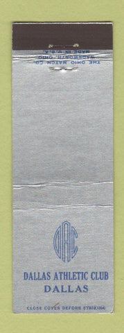 Matchbook Cover - Dallas Athletic Club TX