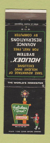 Matchbook Cover - Holiday Inn Dallas TX
