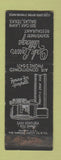 Matchbook Cover - Oak Lawn Village Dallas TX WORN