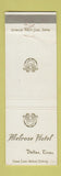 Matchbook Cover - Melrose Hotel Dallas TX WEAR
