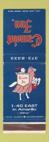 Matchbook Cover - Camelot Inn Amarillo TX
