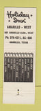 Matchbook Cover - Holiday Inn Amarillo TX
