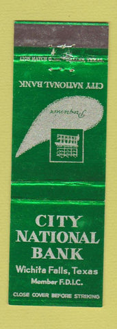 Matchbook Cover - City National Bank Wichita Falls TX