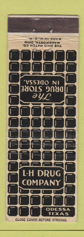 Matchbook Cover - The Drug Store Odessa TX
