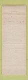 Matchbook Cover - Fort Mason Hotel Mason TX WEAR