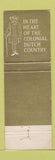 Matchbook Cover - Sword and Shield Restaurant York PA WEAR