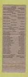 Matchbook Cover - Coronado Court Galveston TX
