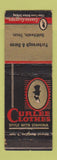Matchbook Cover - Curlee Men's Clothes Goldthwaite TX WEAR