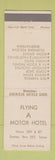 Matchbook Cover - Flying A Motor Hotel Dumas TX