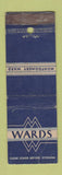 Matchbook Cover - Montgomery Ward Lion Canada 1929 WEAR