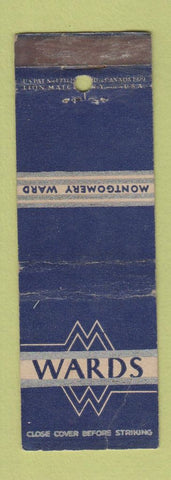 Matchbook Cover - Montgomery Ward Lion Canada 1929 WEAR