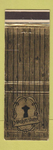 Matchbook Cover - Marilyn Shoppe Women's Clothes