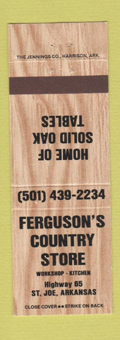 Matchbook Cover - Ferguson's Country Store St Joe AR