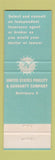 Matchbook Cover - Tharp Insurance Agency Ponca City OK