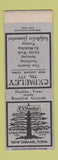 Matchbook Cover - CV Pauley Tree Surgery Fertilzing New Canaan CT SAMPLE