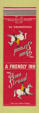 Matchbook Cover - Penn Stroud Inn Stroudsburg PA