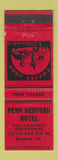 Matchbook Cover - Penn Bedford Hotel Bedford PA WEAR